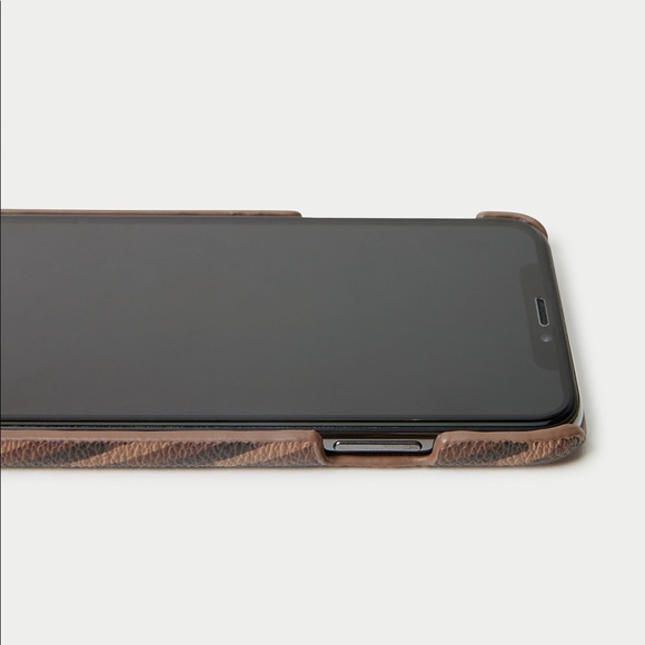 ARITZIA BROWN MONOGRAM CASE FOR IPHONE - Picture 2 of 5